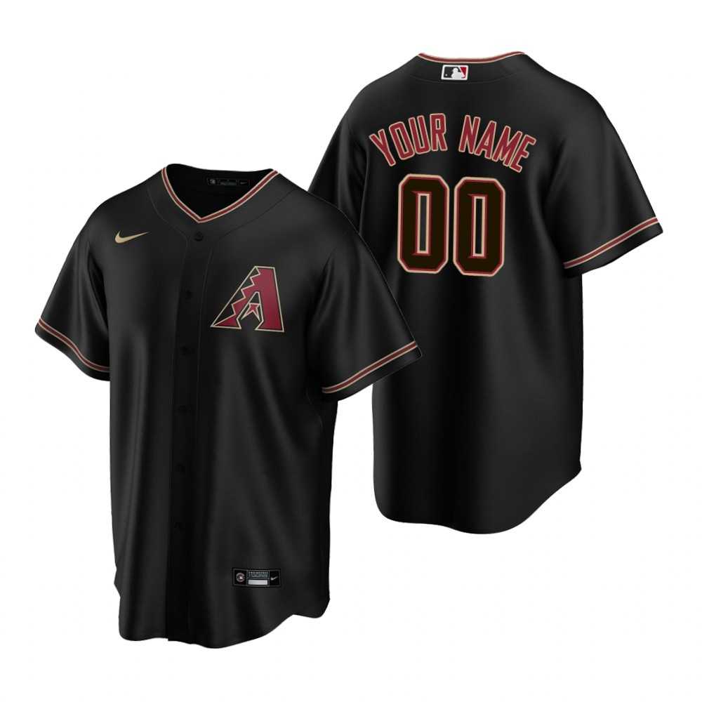 Arizona Diamondbacks Customized Nike Black Stitched MLB Cool Base Jerse,We sell and wholesale Arizona Diamondbacks Customized Nike Black Stitched MLB Cool Base Jerse on line form chian!